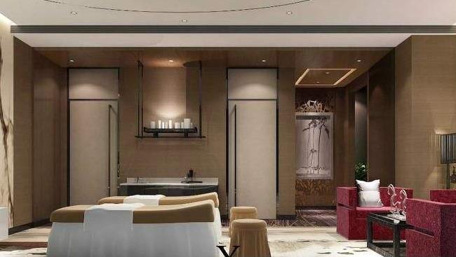 广州广州装修养生会馆装修设计费每平米多少钱